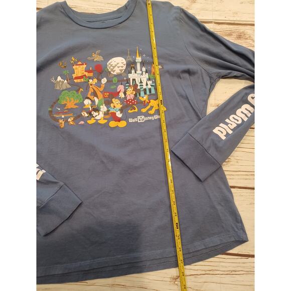 Walt Disney World 50th Anniversary Mickey Friends Graphic Long Sleeve T Shirt XL - Picture 6 of 8